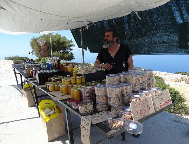 verkoper-kraampje-zakynthos