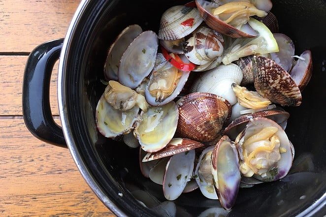 vongole-eten