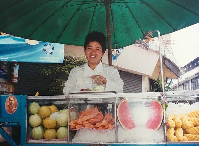 Fruitkarretje Bangkok