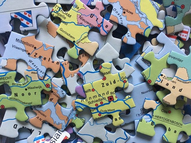 Puzzelstukjes-Nederland