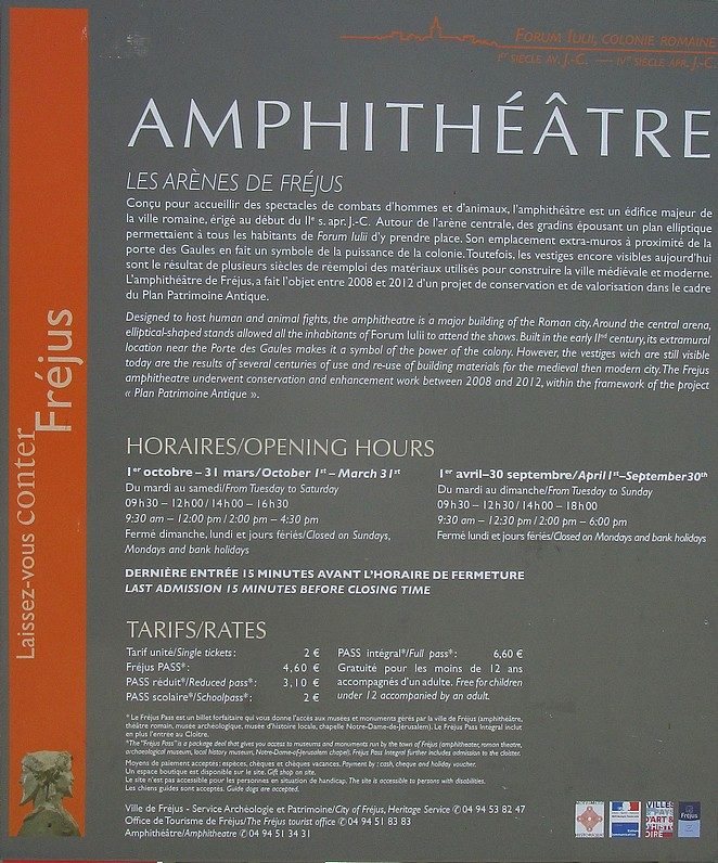amphitheatre-frejus