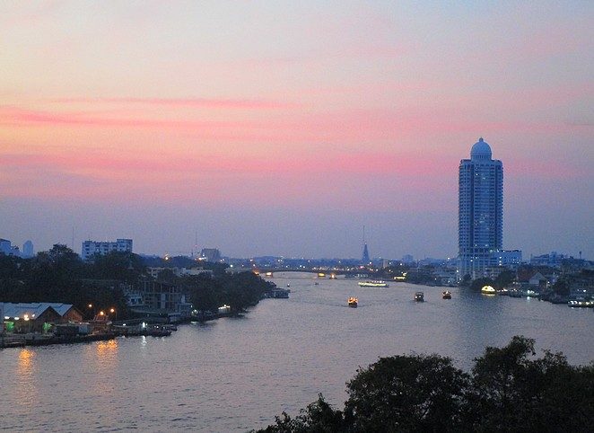 bangkok-zonsondergang