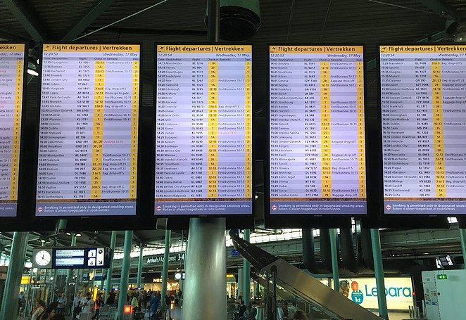 schiphol-departures