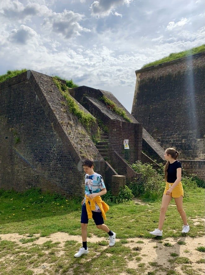 sint pietersberg met kinderen