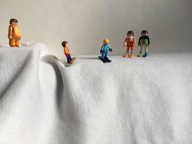 playmobil-skiër