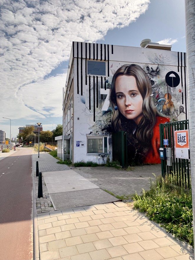 Street art in Den Haag doe de Binckhorst street art route Follow My