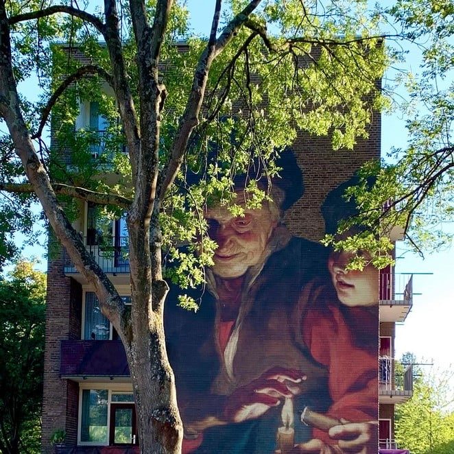 mauritshuismural