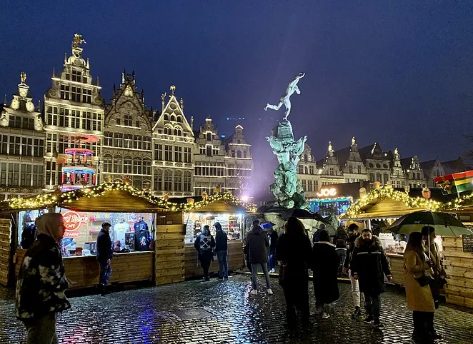 kerstmarkt antwerpen 25 december