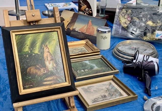 paasmarkt antiekmarkt den haag