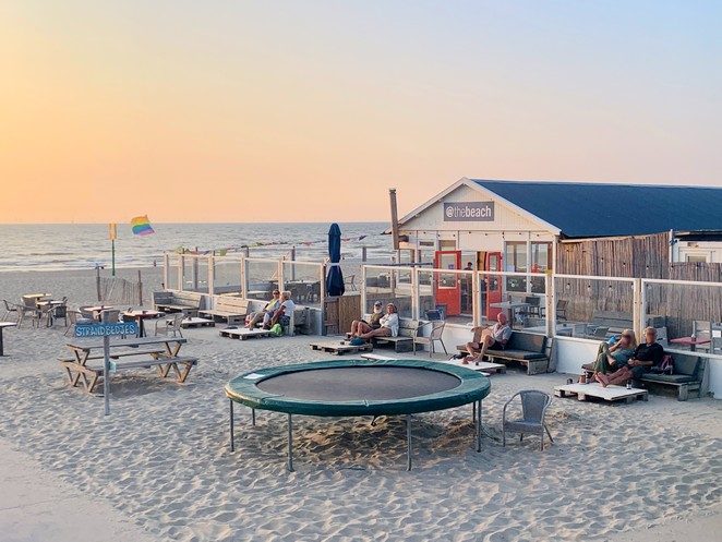 at the beach the hague