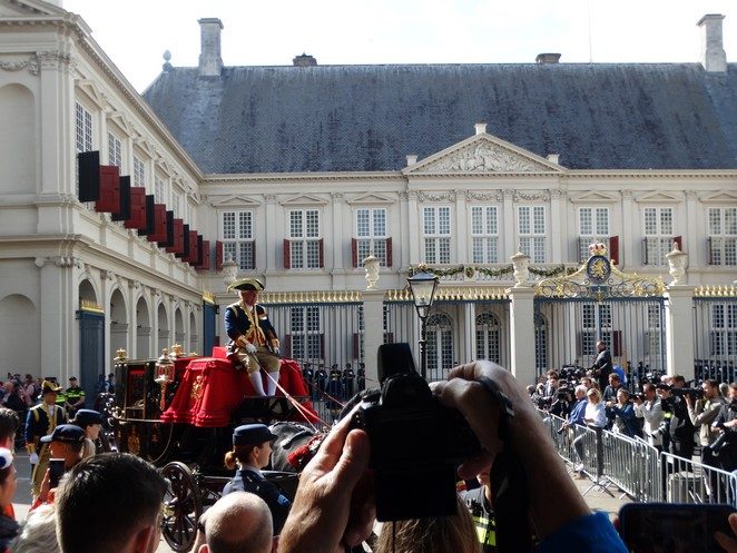 aankomst koetsen paleis noordeinde