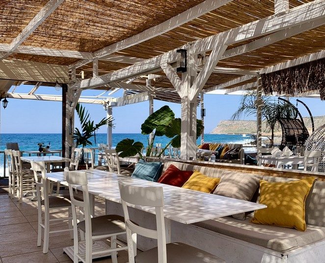 relaxte plek op kreta