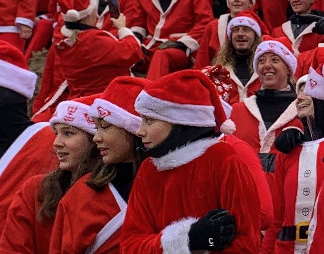 surfin santas girls