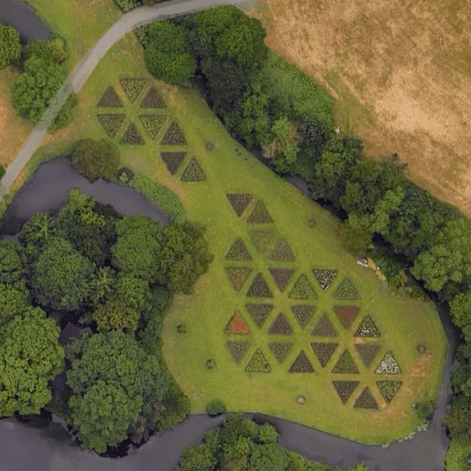 rosarium google luchtfoto