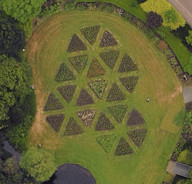 rosarium google luchtfoto